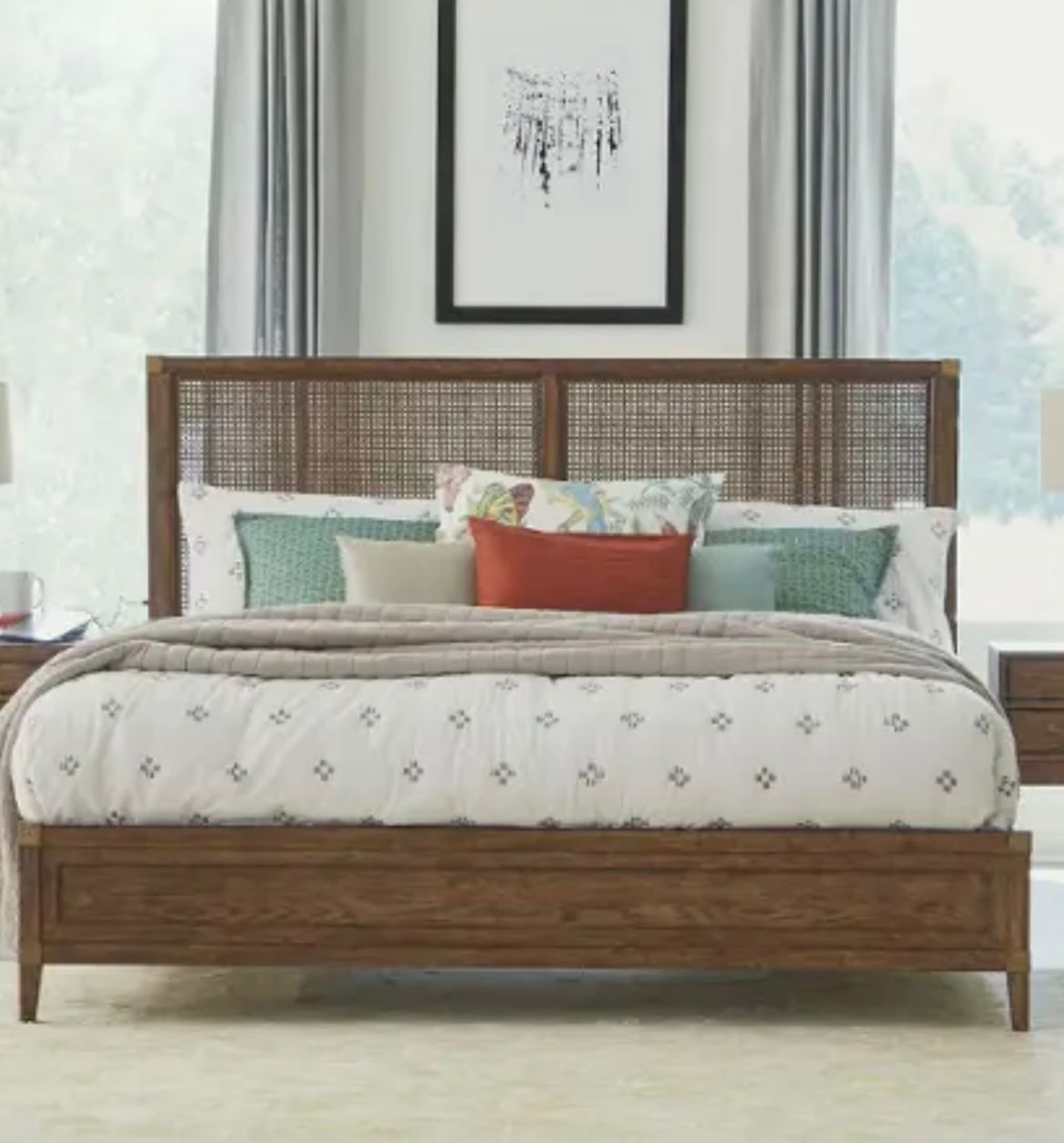 pure wood bed