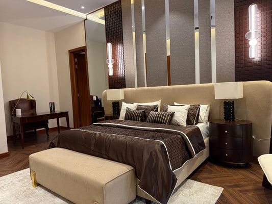 aurielle bed - miracles Interiors