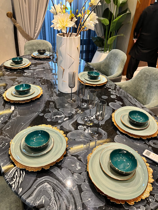 nova dining table - miracles Interiors