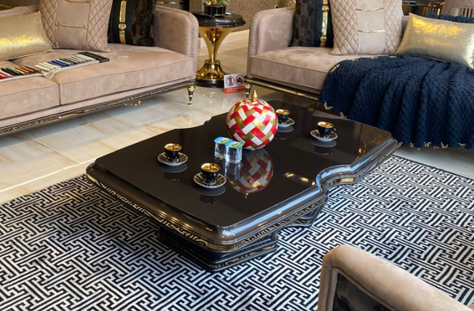 Regal Obsidian Table
