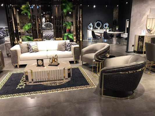 Luxurious Versace-Inspired Living Room Set