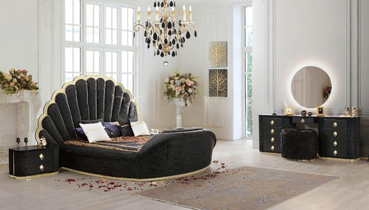melusa bed - miracles Interiors