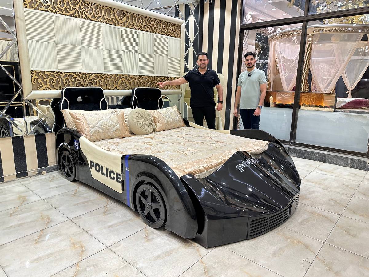 Police Car Bed for Kids