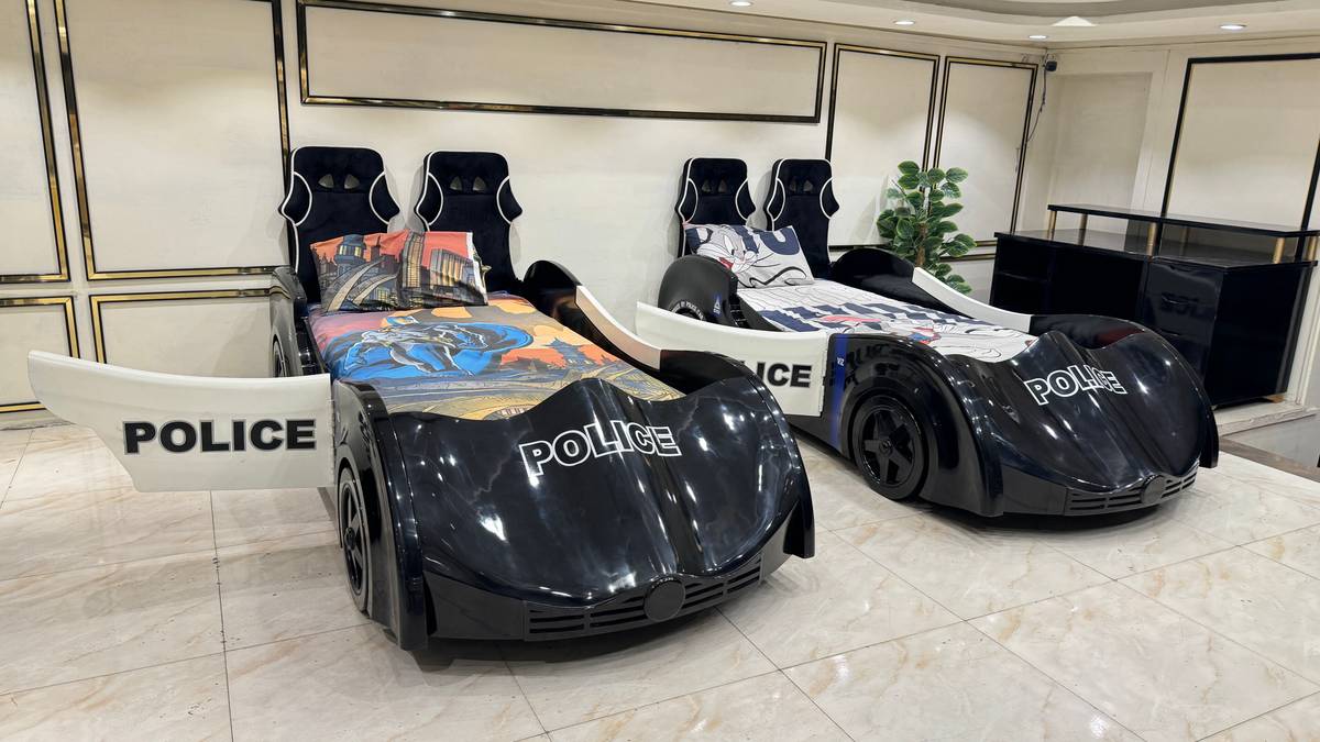 Police Car Bed for Kids
