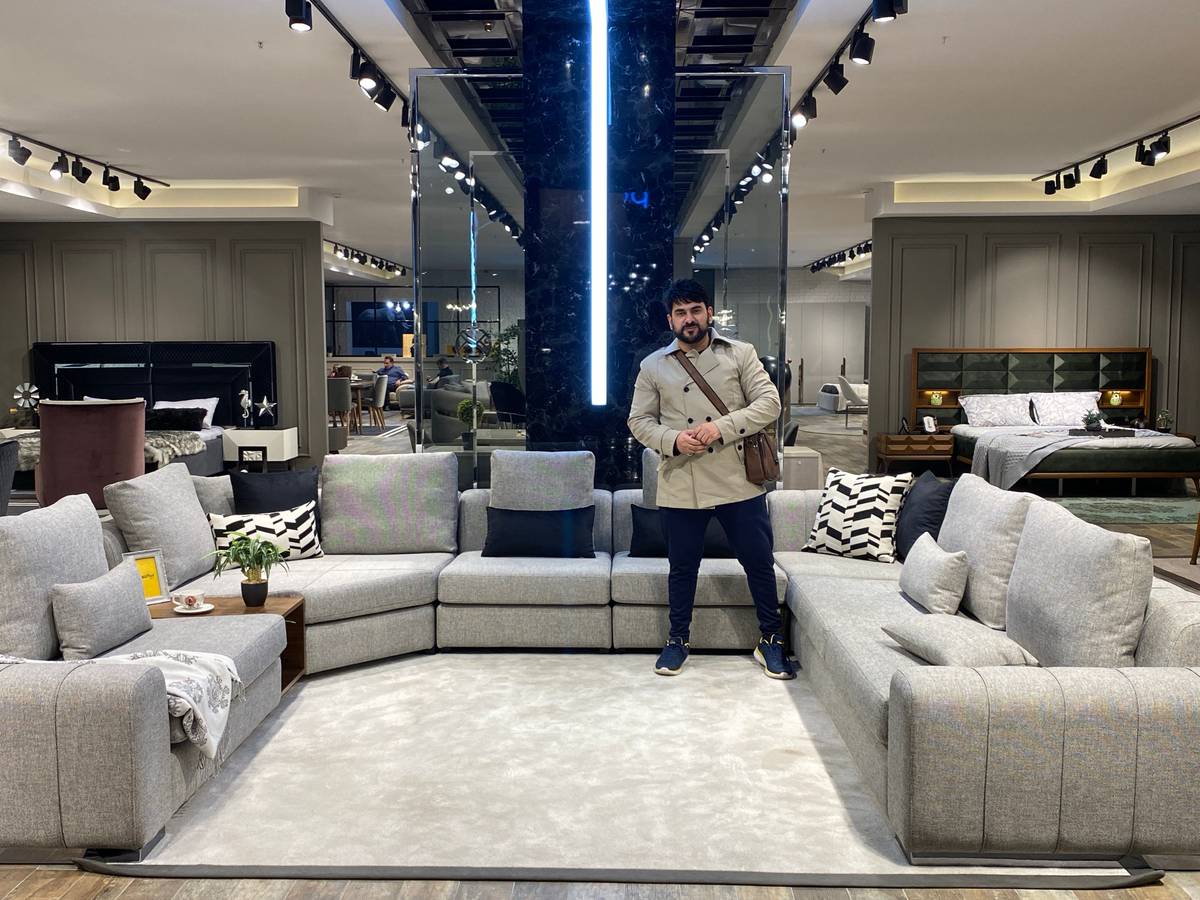 Modern Sectional Sofa with Cozy Design