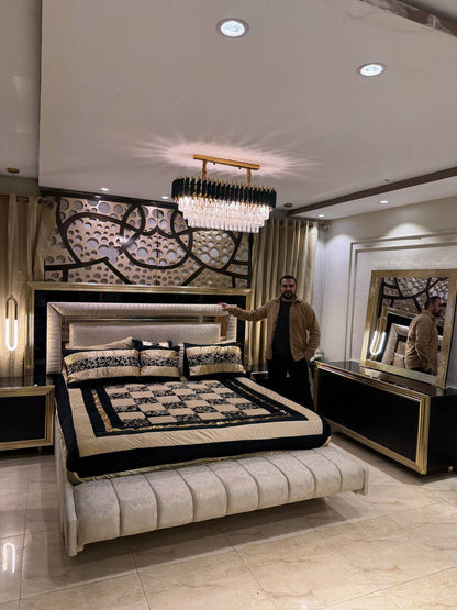 Elegant Contemporary Bedroom Set
