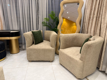 Elegant Modern Bed Set with Nightstands
