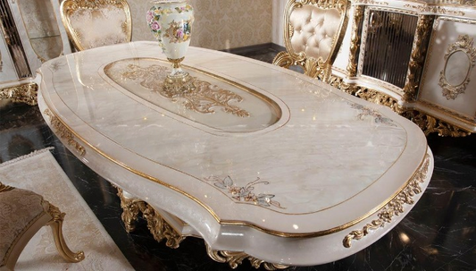 rosewood table - miracles Interiors