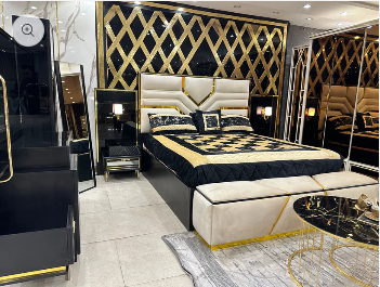 brasso bed - miracles Interiors