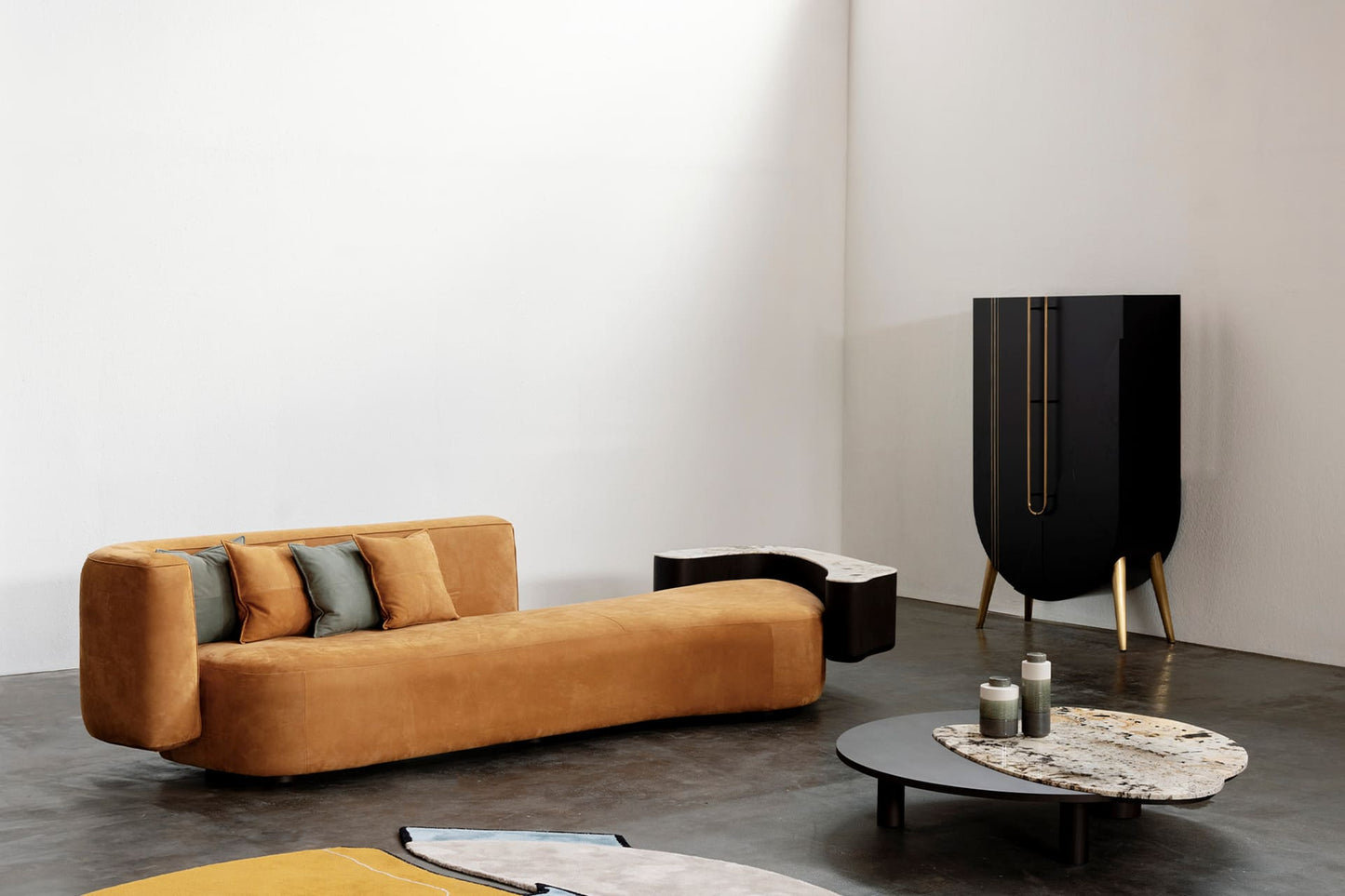 Saqris Quartz Bar Cabinet