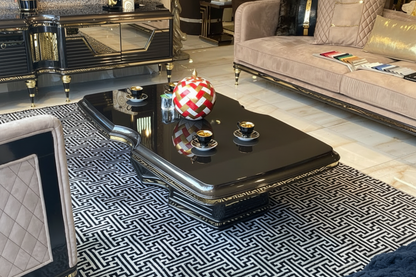 Regal Obsidian Table
