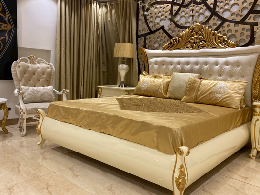 Royal Gilded Bed