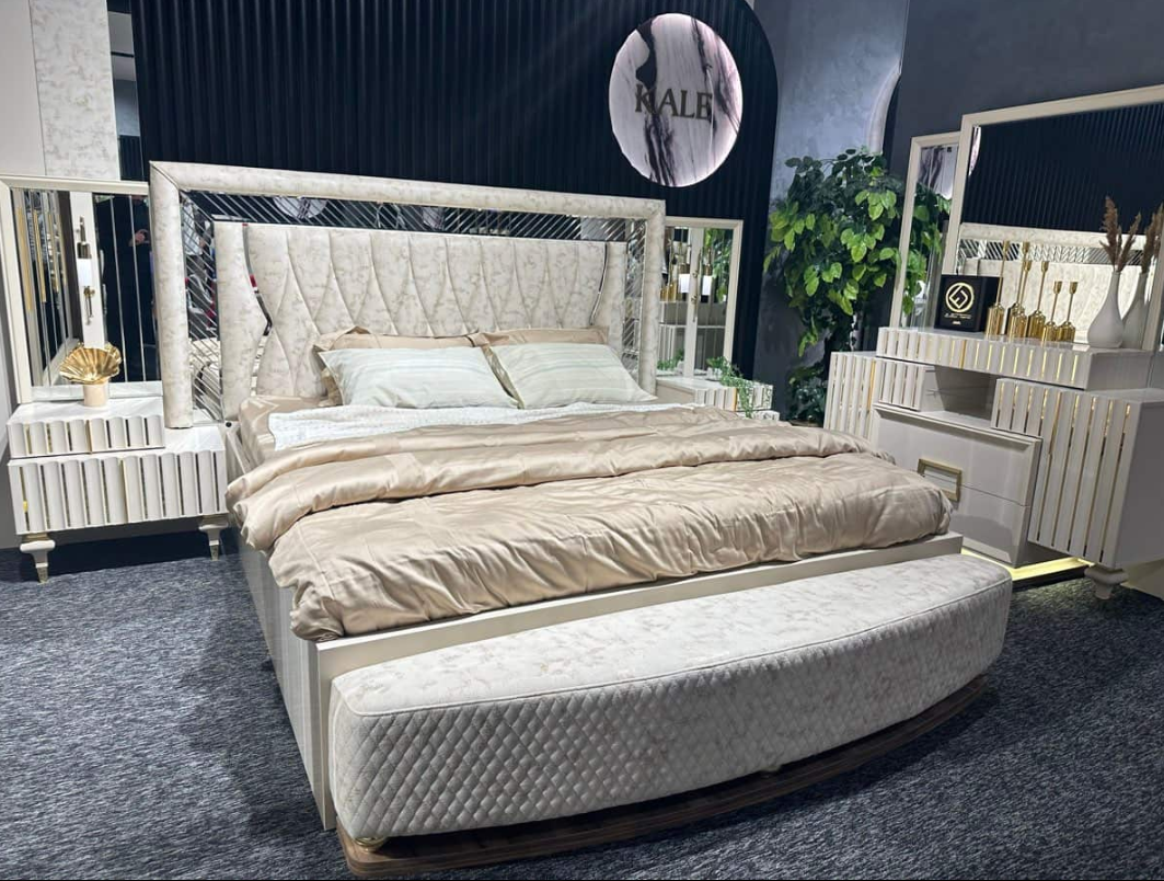 Diamond Fluted Bed