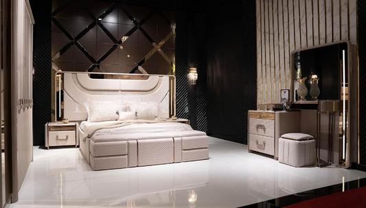 lazare bed - miracles Interiors