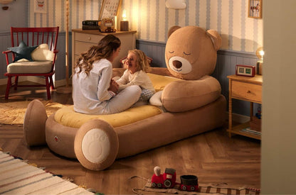 Cozy Bear-Themed Toddler Bed