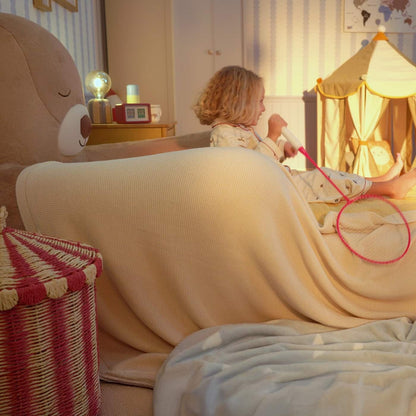 Cozy Bear-Themed Toddler Bed