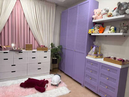 Charming Purple Playhouse Bed