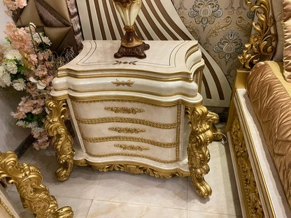 Luxurious Golden Bedroom Set