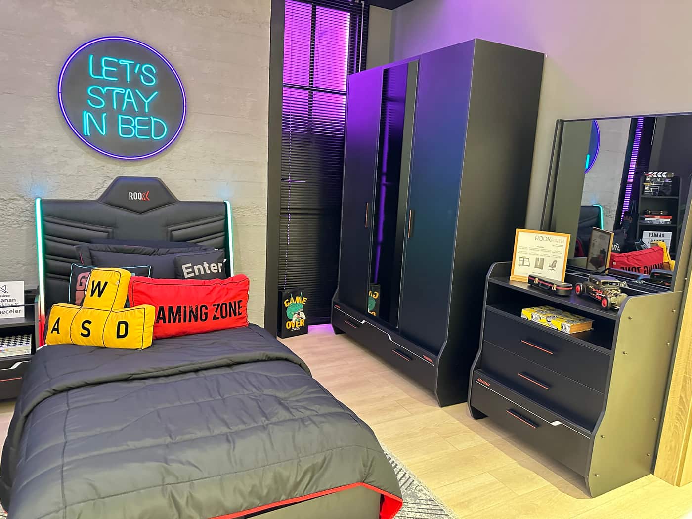 Gamer's Dream Bedroom Set