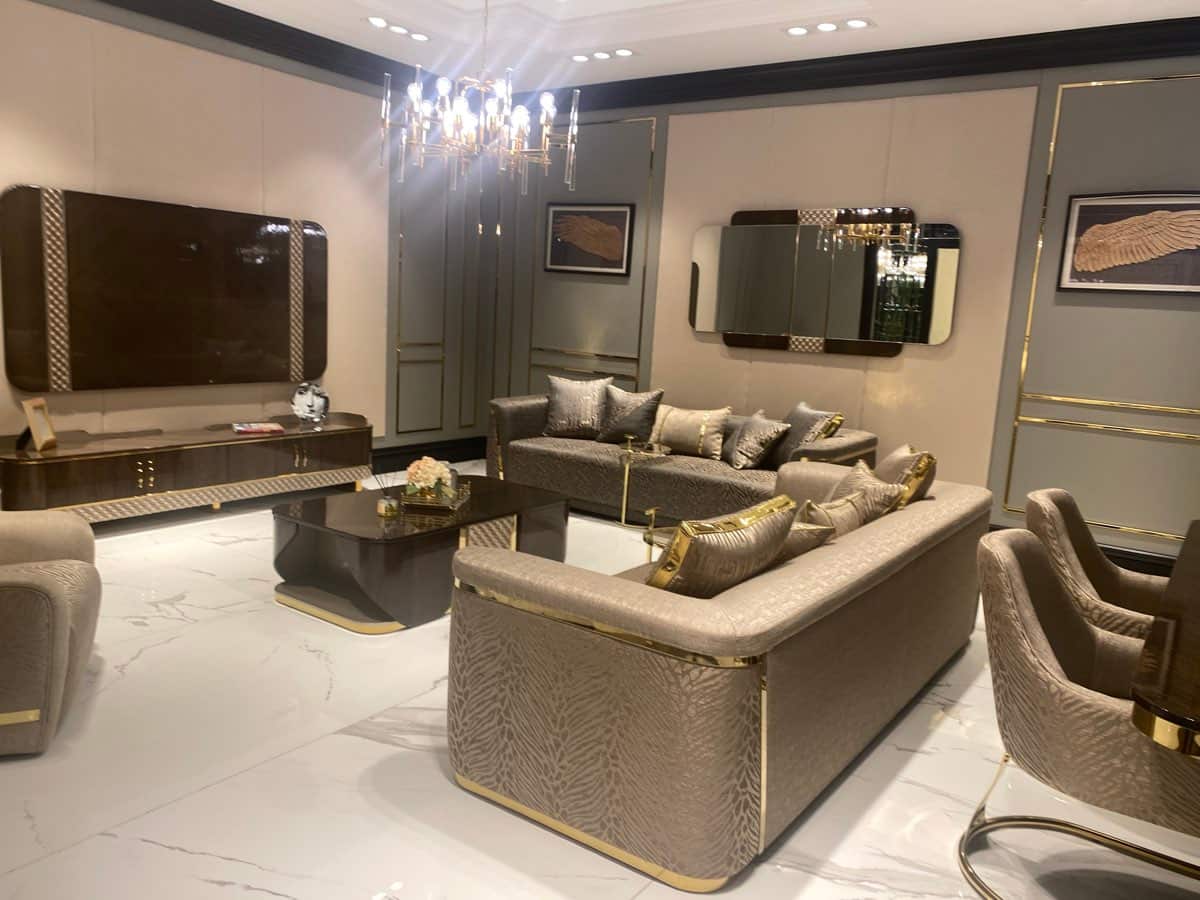 Luxurious Modern Living Room Set