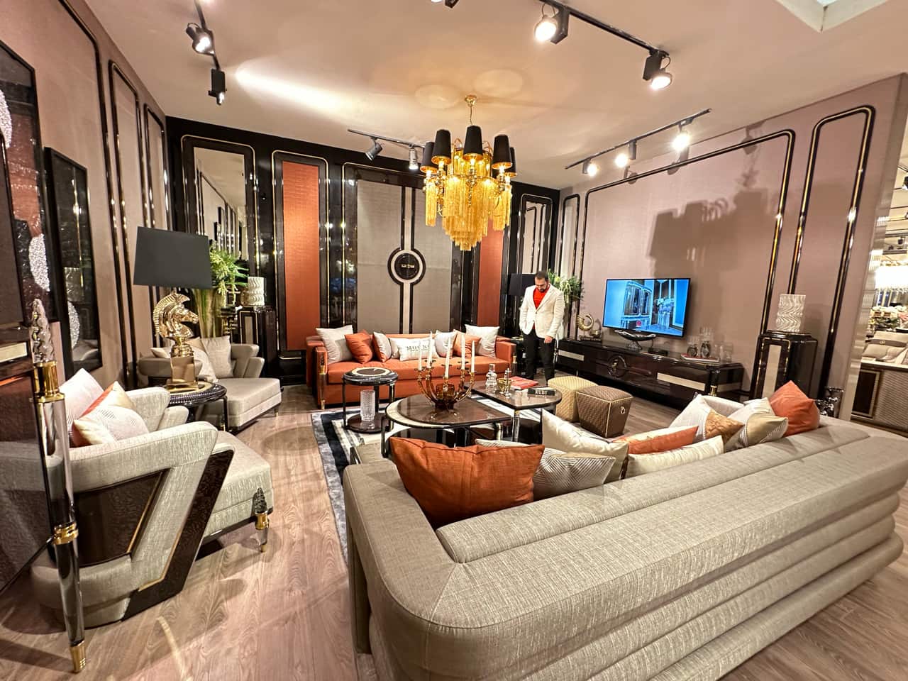 Elegant Modern Living Room Set