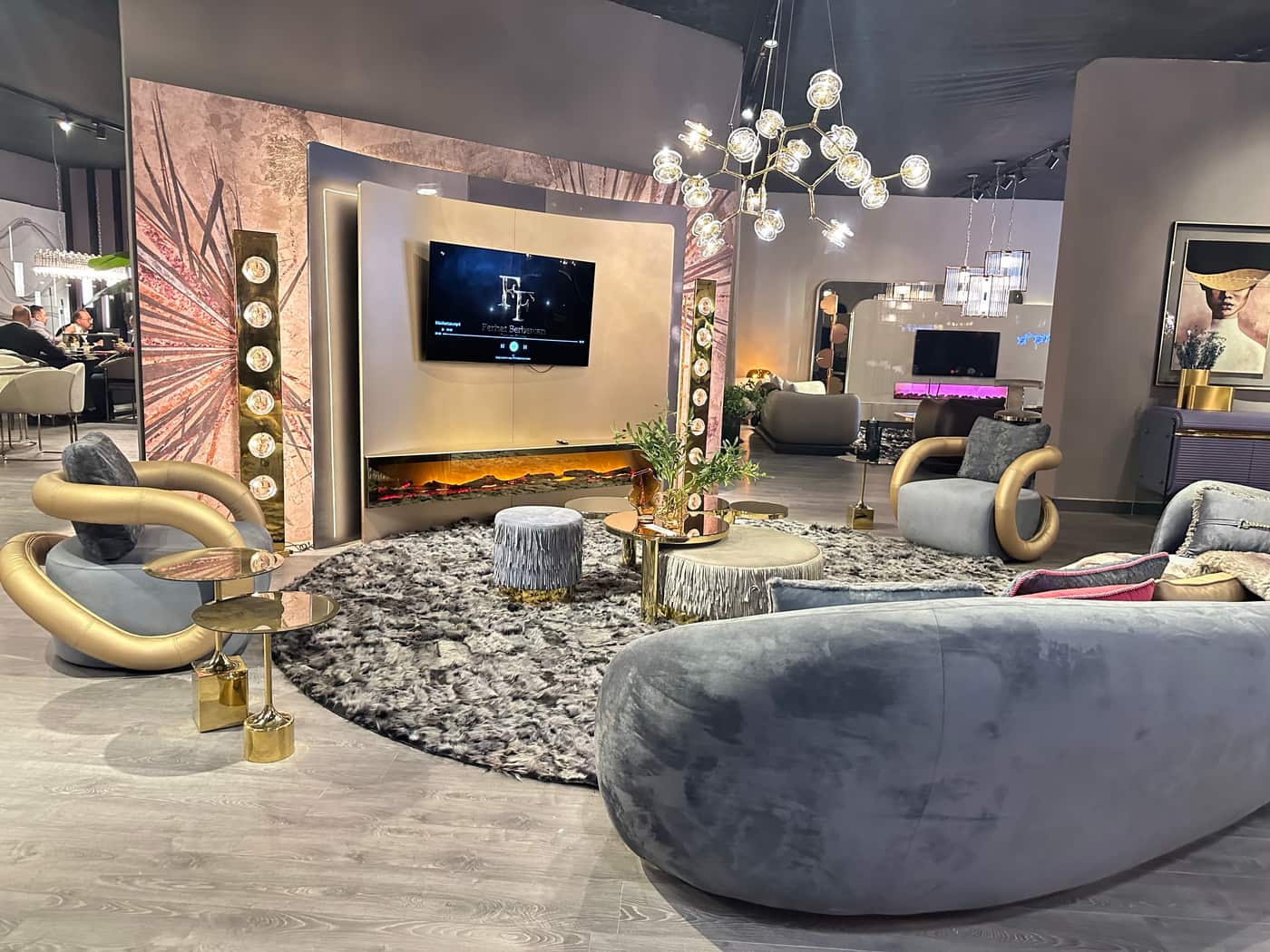 Modern Luxury Living Room Set