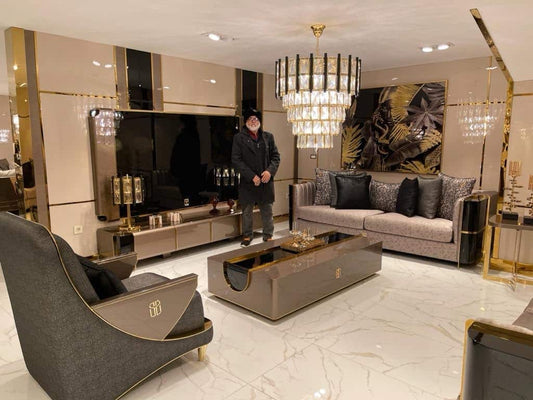 Elegant Modern Living Room Set