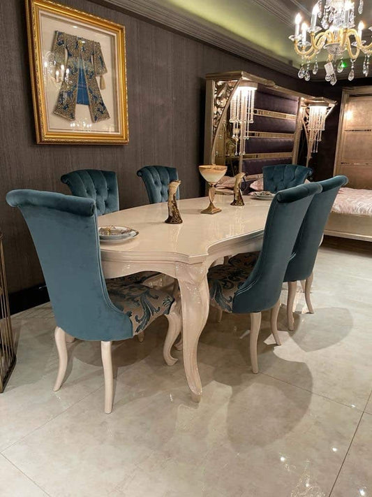 Elegant Velvet Dining Set