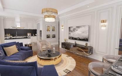 Luxurious Modern Living Room Set