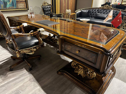Luxurious Baroque Home Office Set