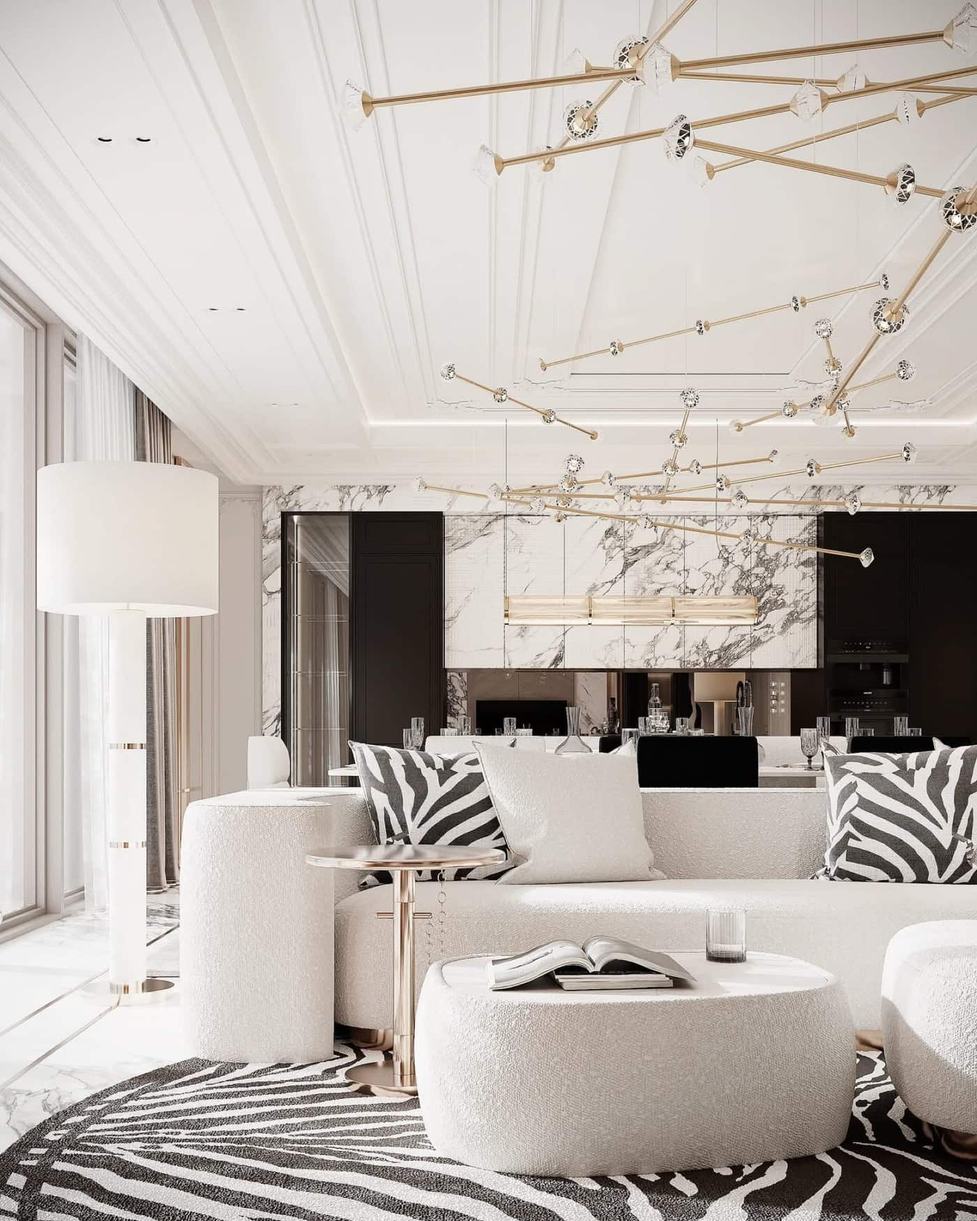 Modern Minimalist Lounge Suite